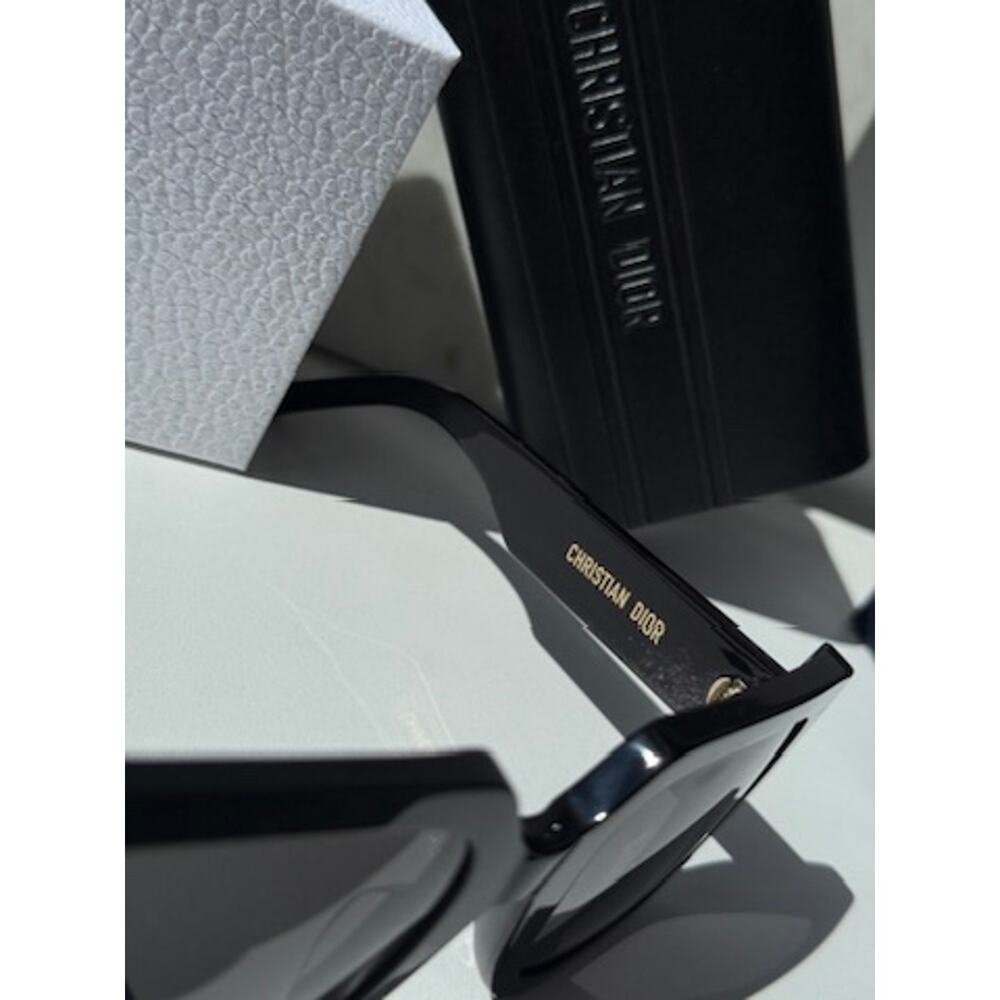 NEW Dior Wildior S3U Oversized Sunglasses in Black - Picture 6 of 9